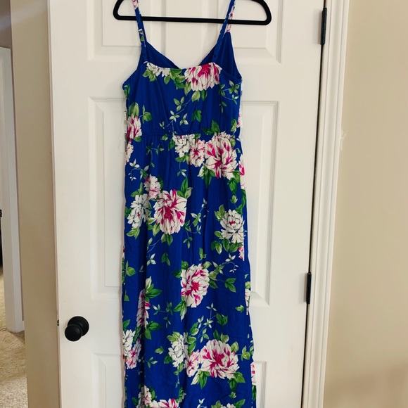 NWT-Floral Romper with Maxi Skirt - Picture 7 of 7
